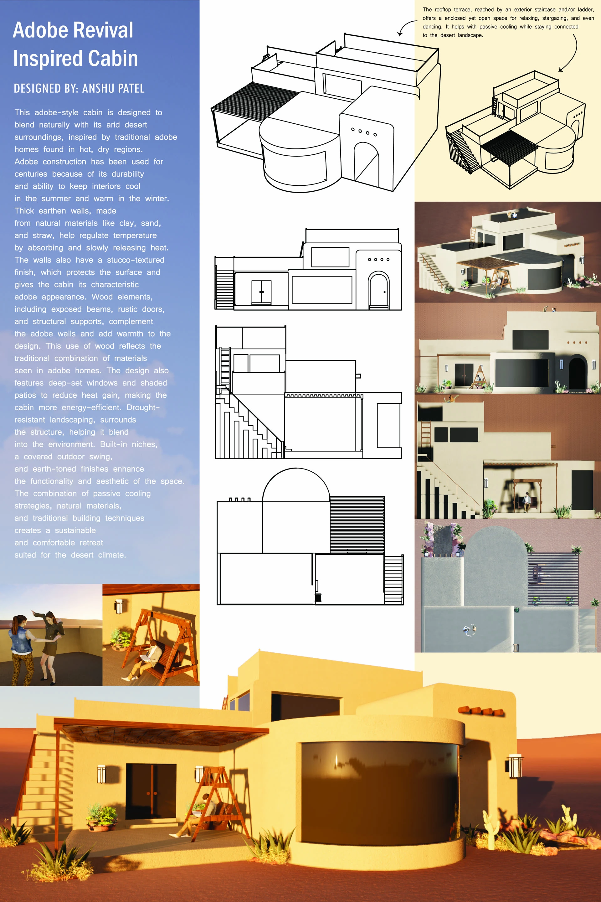 Dream Cabin: Adobe Revival